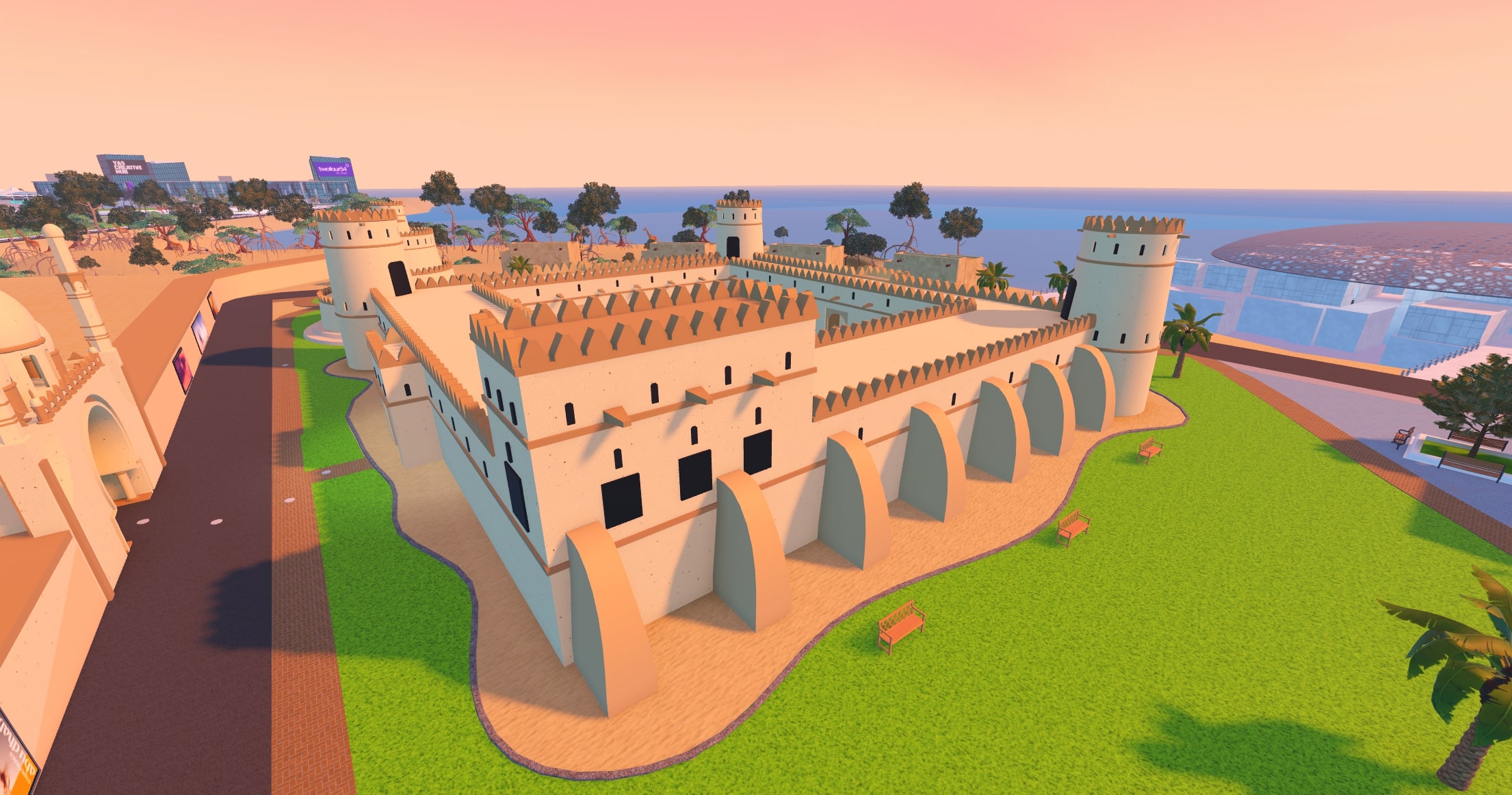 Abu Dhabi Virtual Roblox Experience