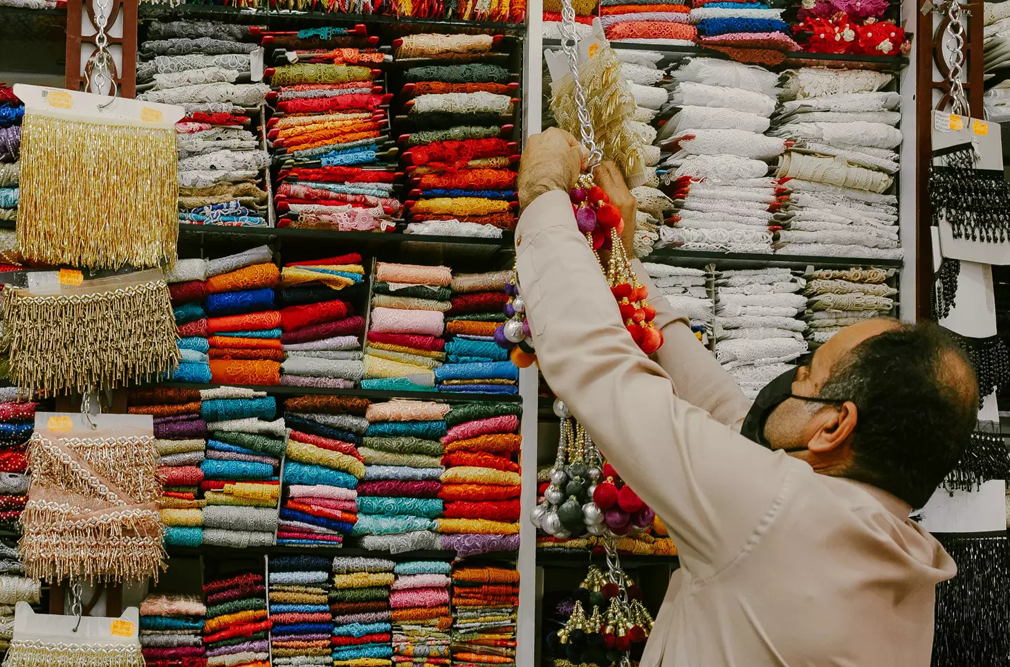 A retail shop in Abu Dhabi