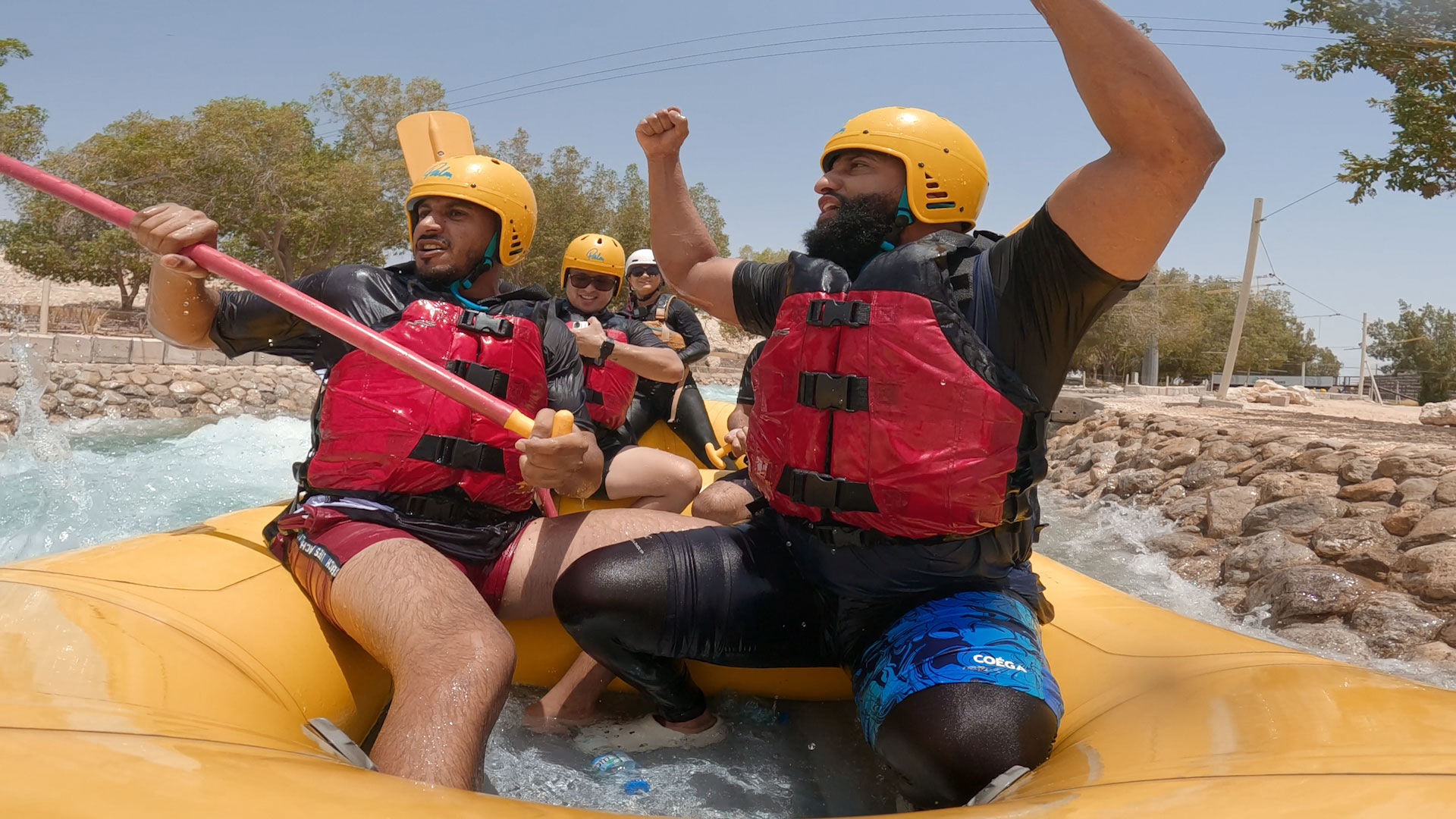 3. Try white-water rafting in Al Ain