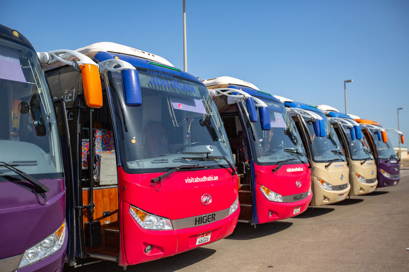 Skip the supercars, try a bus or bike